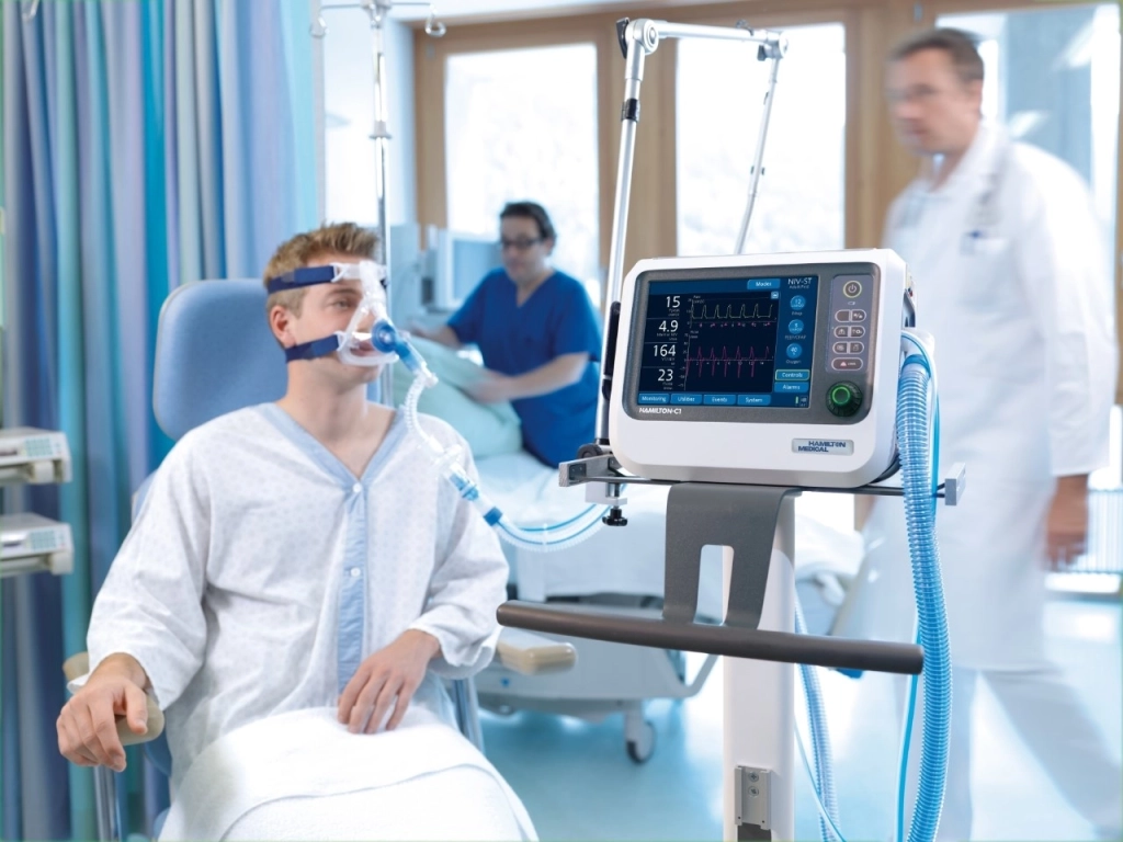 Οι αναπνευστήρες Hamilton στη διαχείριση του κορονοϊού