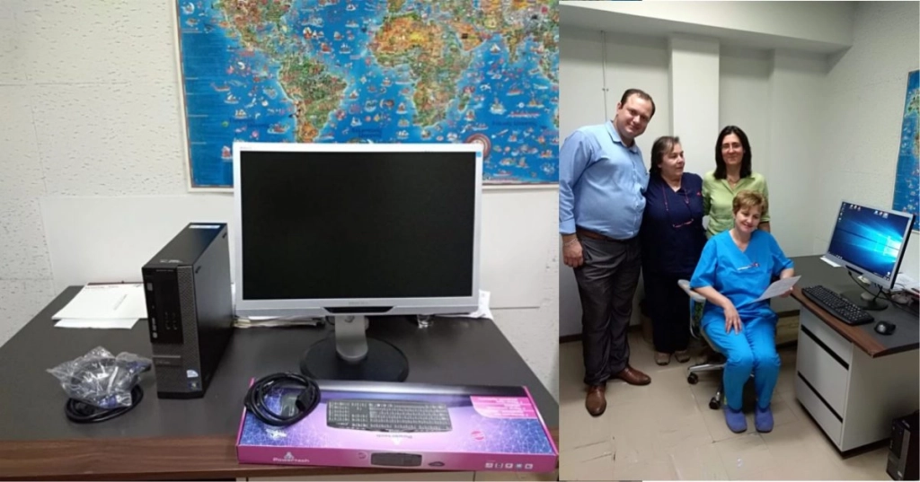 Δωρεά Ηλεκτρονικού Υπολογιστή στο Ε.Κ.Α.Σ.ΚΑ.Π.