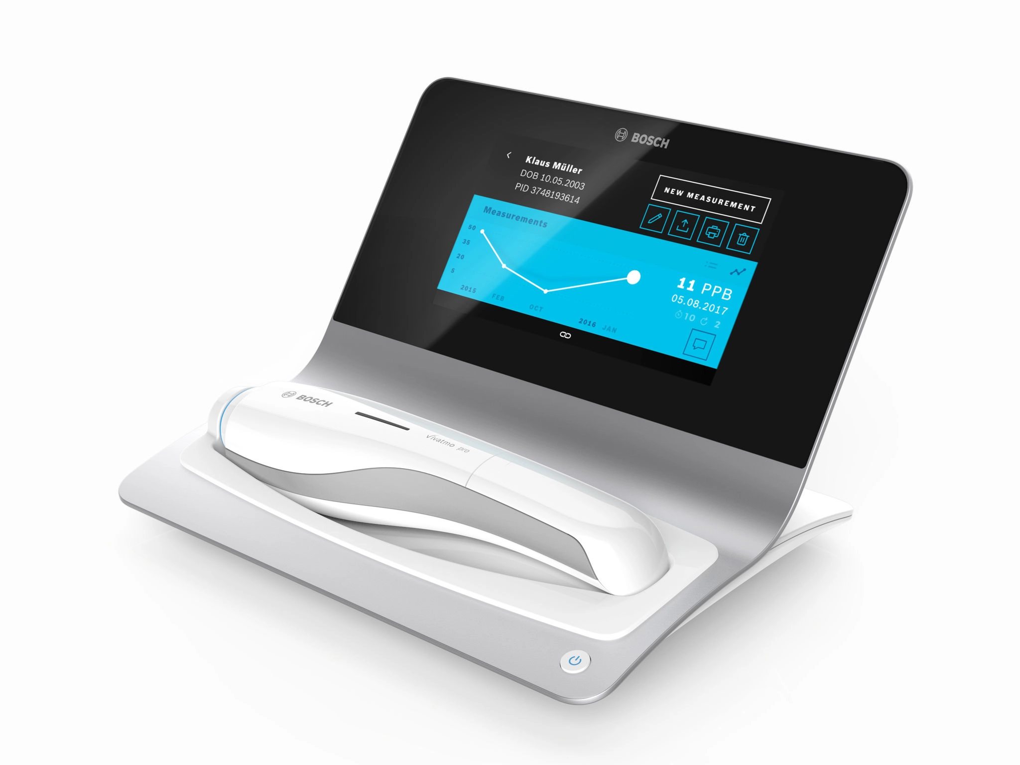 VIVATMO PRO, FeNO Measuring Device