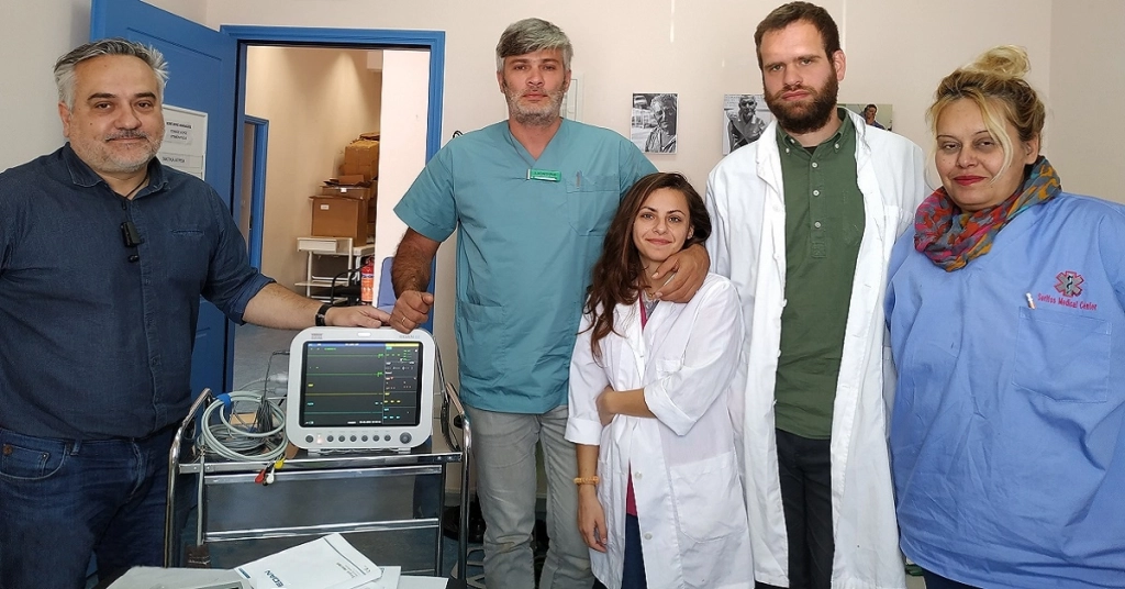 Δωρεά Ιατρικού Εξοπλισμού στο Κ.Υ. Σερίφου