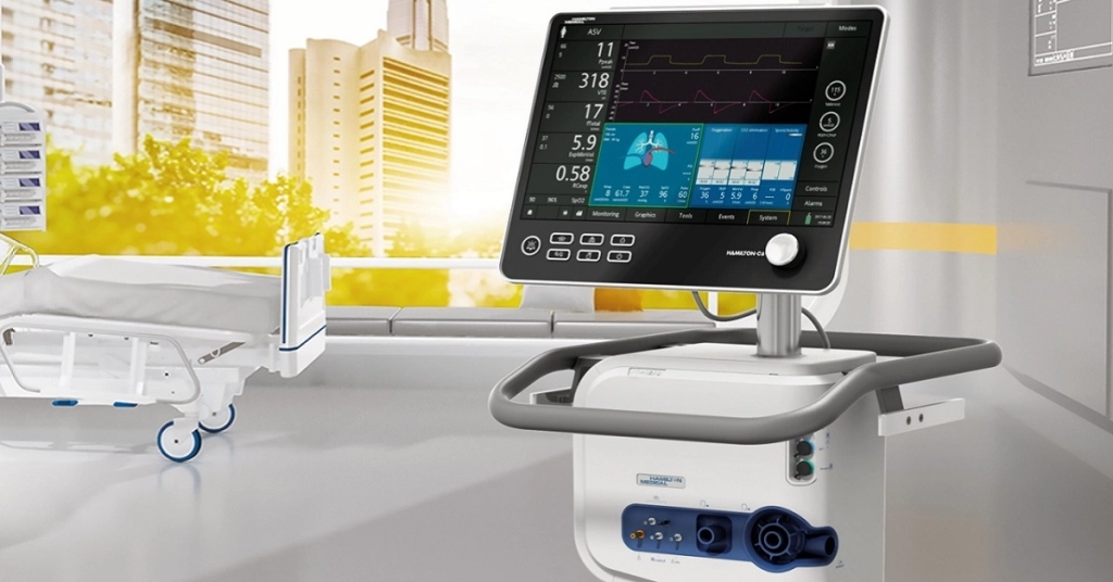 Ασφαλής χρήση των ιατρικών αναπνευστήρων Hamilton σε ασθενείς με άκρως μεταδοτικές ασθένειες