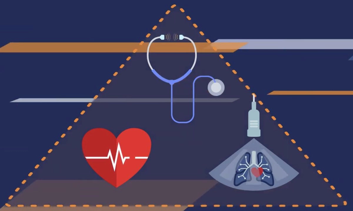 Φορητός Υπέρηχος χειρός Τablet Kosmos με τεχνητή νοημοσύνη