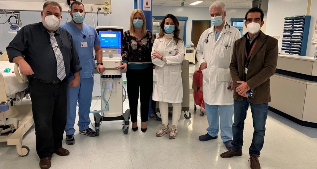 Εγκατάσταση Αναπνευστήρων στις ΜΕΘ του ΕΡΡΙΚΟΣ ΝΤΥΝΑΝ MEDICAL CENTER