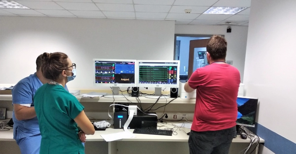 Εγκατάσταση Συσκευών Παρακολούθησης Ζωτικών Παραμέτρων στο ΓΝ Πατρών, “ο Άγιος Ανδρέας”