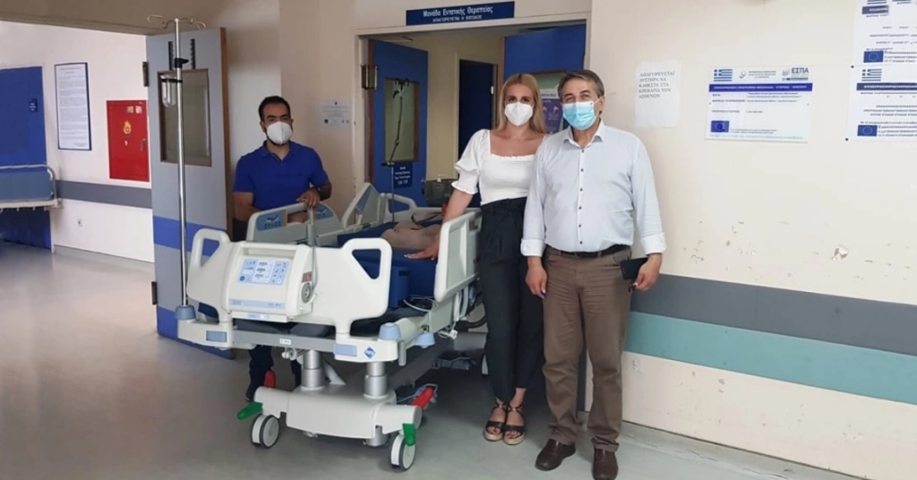 Εγκατάσταση πέντε υπερσύγχρονων Συστημάτων Βαρέως Τύπου Ηλεκτρικών Κλινών ΜΕΘ, MULTICARE