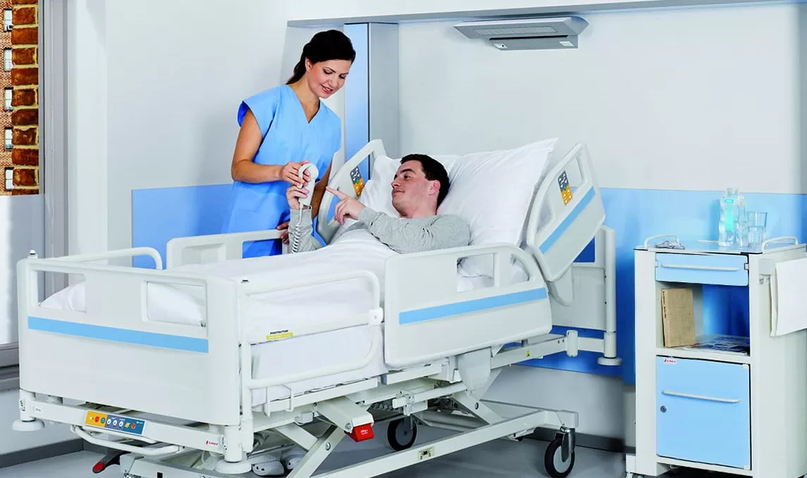 ηλεκτρική κλίνη ΜΕΘ multicare κλινες ΜΕΘ