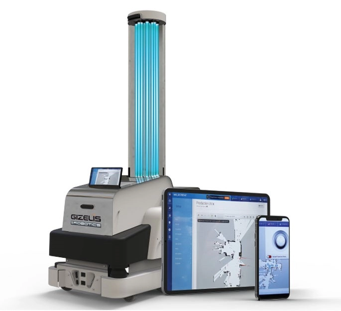 ROBOTSAFE UV-C Disinfection, Ρομπότ Απολύμανσης