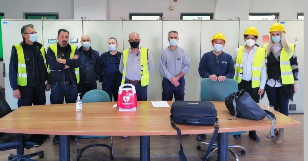 Ο Απινιδωτής FRED PA 1 και στον ιδιωτικό τομέα –  στην POLISAN ΕΛΛΑΣ Α.Ε.