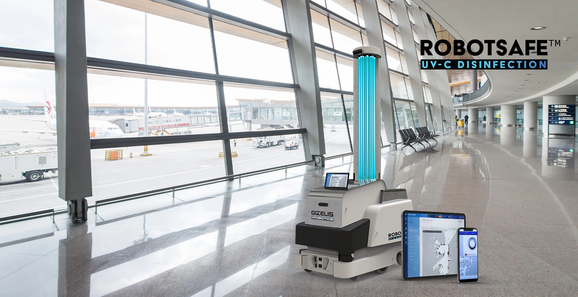 ROBOTSAFE UV-C Disinfection, Ρομπότ Απολύμανσης