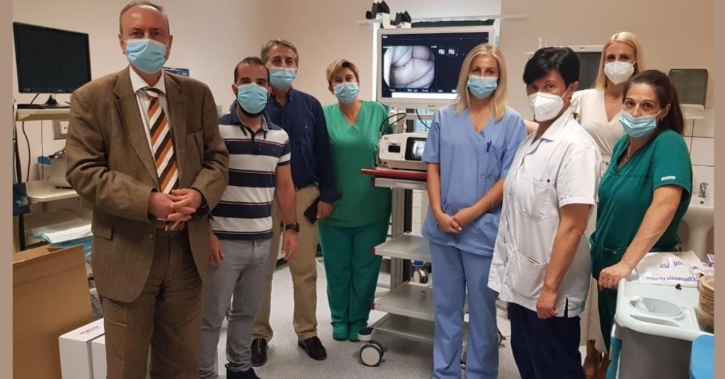 Εγκατάσταση Ενδοσκοπικού Πύργου στο Αχιλλοπούλειο