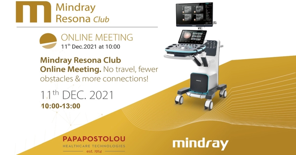 6th Mindray Resona Club Online Meeting