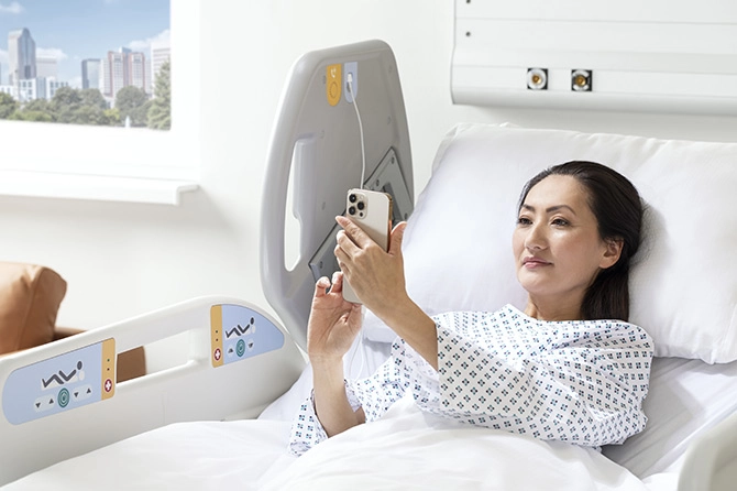 Ηλεκτρική κλίνη του Τσέχικου Οίκου Linet, μοντέλο MULTICARE X