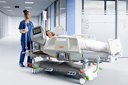 Ηλεκτρική κλίνη του Τσέχικου Οίκου Linet, μοντέλο MULTICARE X