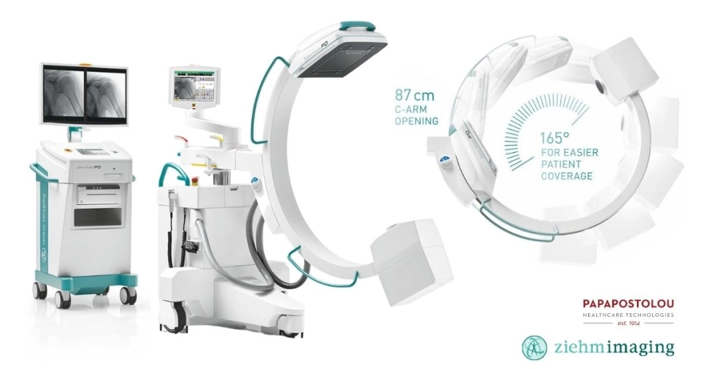 Εγκατάσταση ακτινοσκοπικού μηχανήματος ZIEHM VISION FD στο Βενιζέλειο Νοσοκομείο Ηρακλείου
