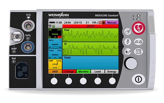 Φορητός Απινιδωτής – Monitor MEDUCORE Standard