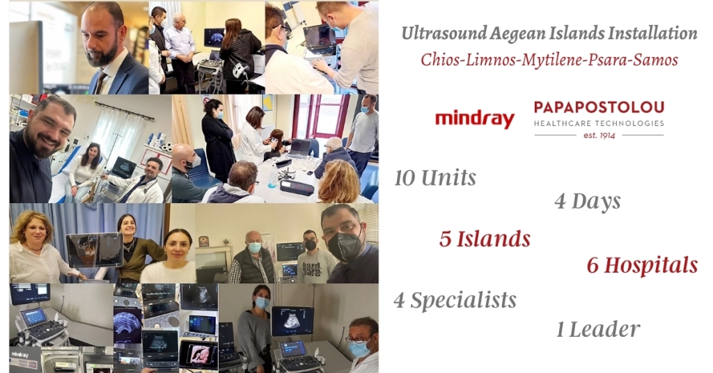 Ultrasound Aegean Island Installation