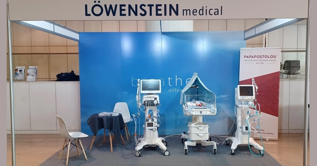 Για πρώτη φορά στην Ελλάδα ο νεογνικός αναπνευστήρας LEONI 4 της Löwenstein Medical