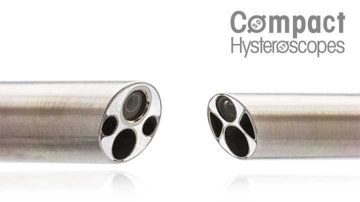 Compact Hysteroscopes