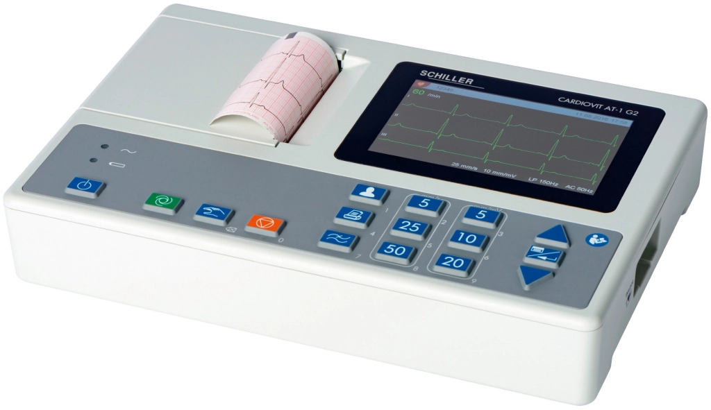 Φορητός, τρικάναλος ΗΚΓράφος, CARDIOVIT AT-1 G2