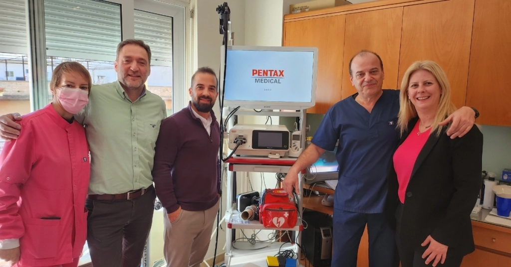 Αναβάθμιση του εξοπλισμού του ιατρείου του γαστρεντερολόγου Δρ. Ηλία Μπουζάκη