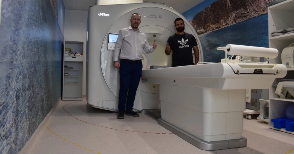 Εγκατάσταση μαγνητικού τομογράφου uMR 670 στη Βιοκυτταρική